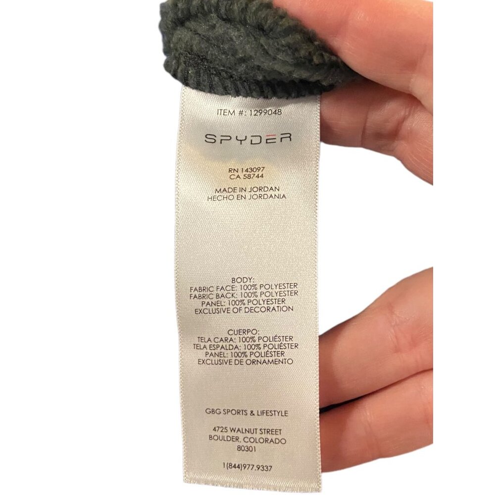 Spyder Outbound Half Zip Pullover Jacket Blue Siz… - image 4